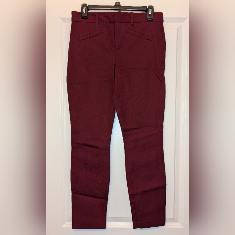 Women's Burgundy Jeans